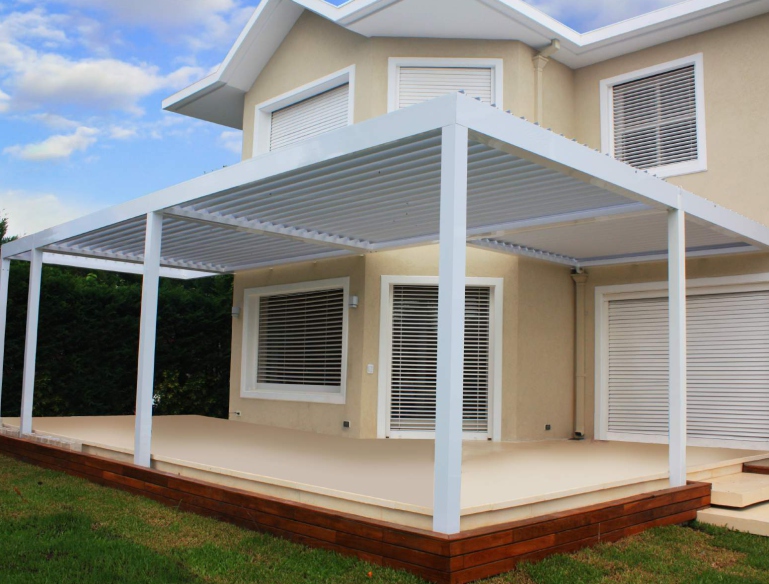 House Attached Pergola System