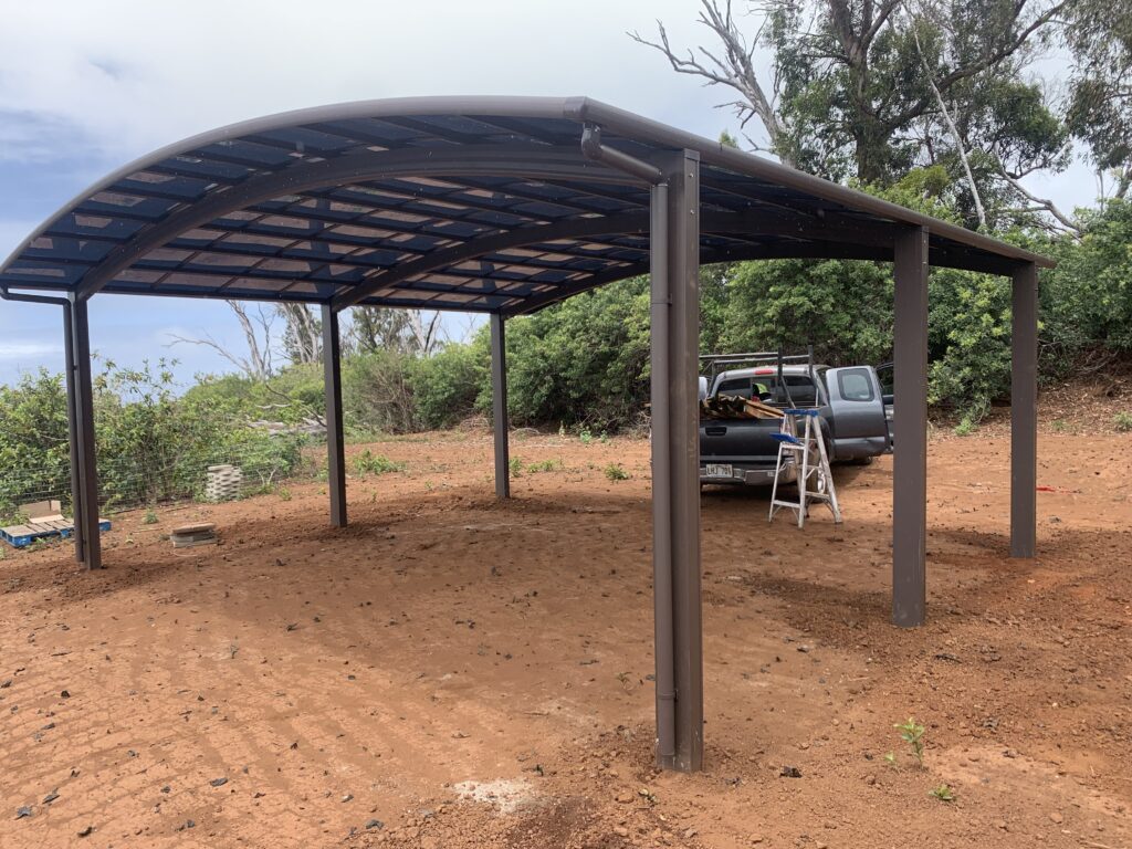 Double Carport by Carports Hawaii