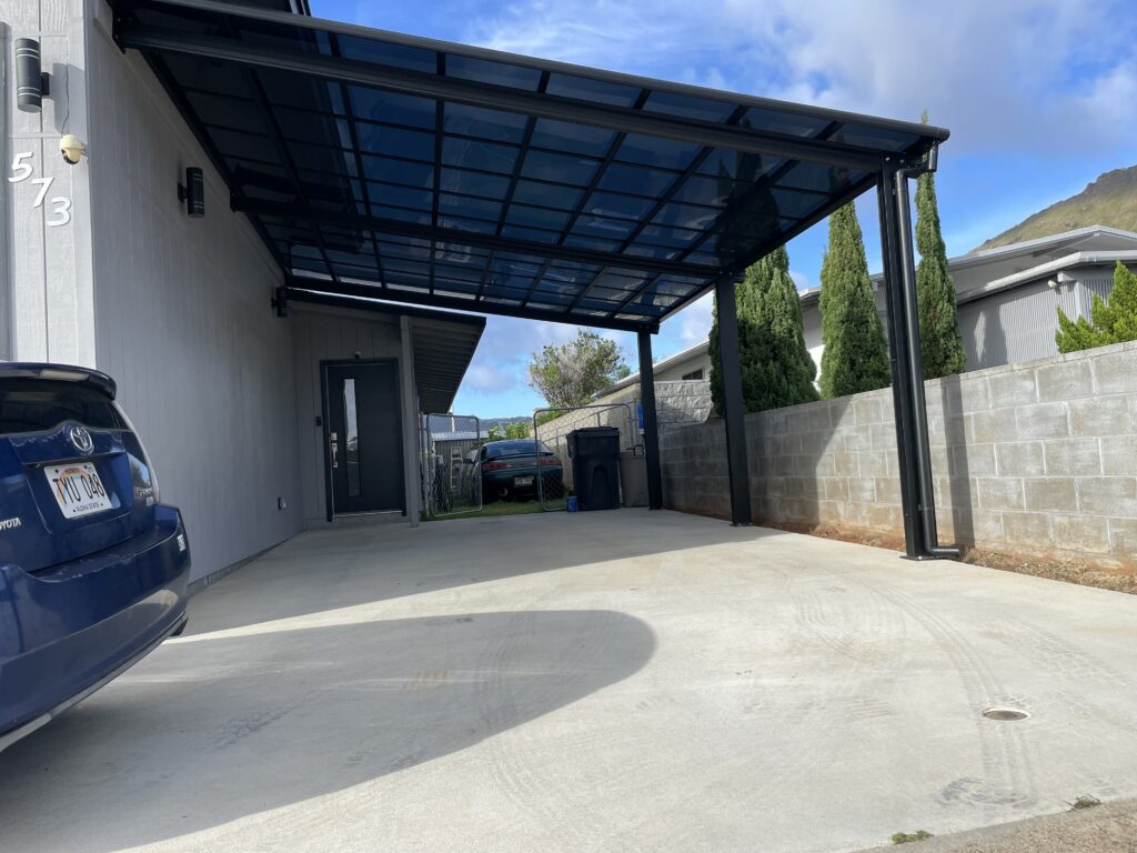 Double Carport by Carports Hawaii