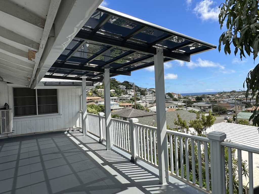 Patio cover 2 color