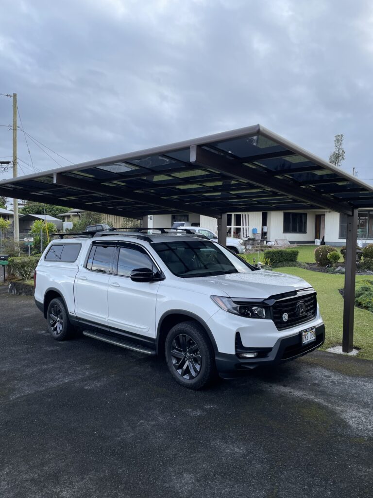 Single carport by CarportsHawaii