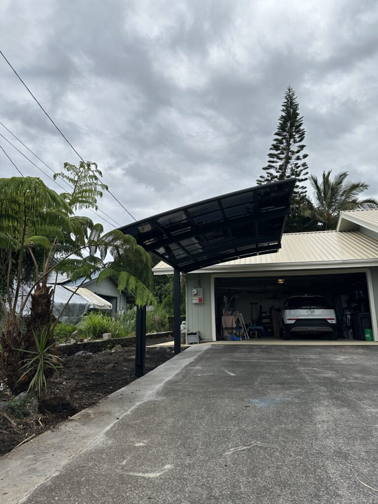 Single Carports by CarportsHawaii