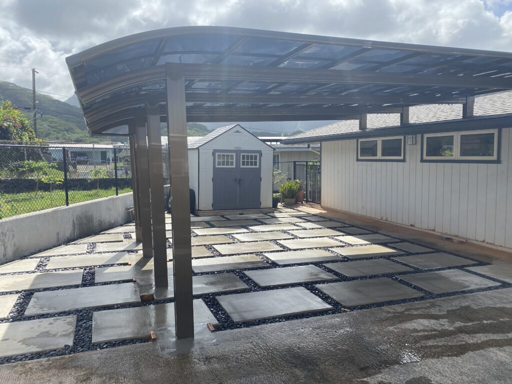 Double Carport by Carports Hawaii