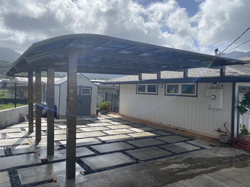 Double Carport by Carports Hawaii