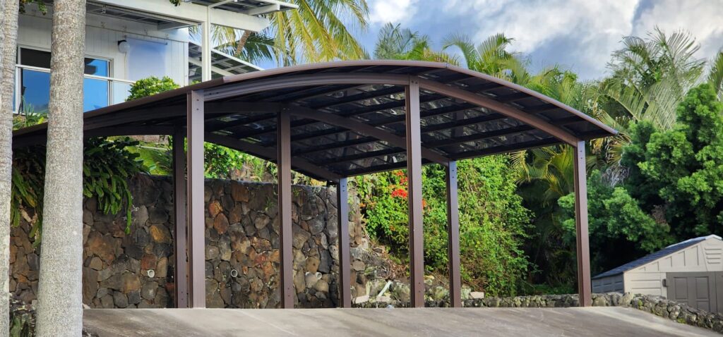 Double Carport by Carports Hawaii