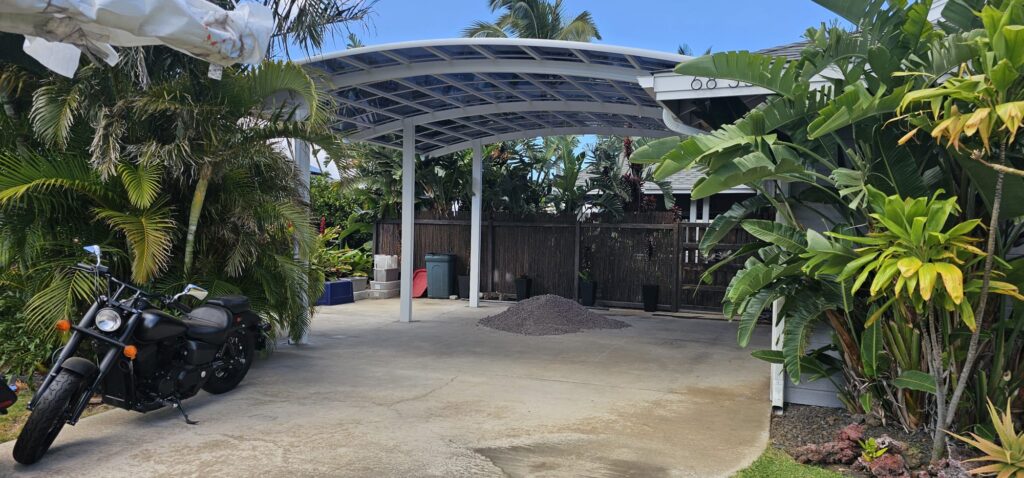 Double Carport by Carports Hawaii